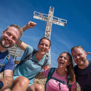 Gipfelselfie auf dem Hochgrat