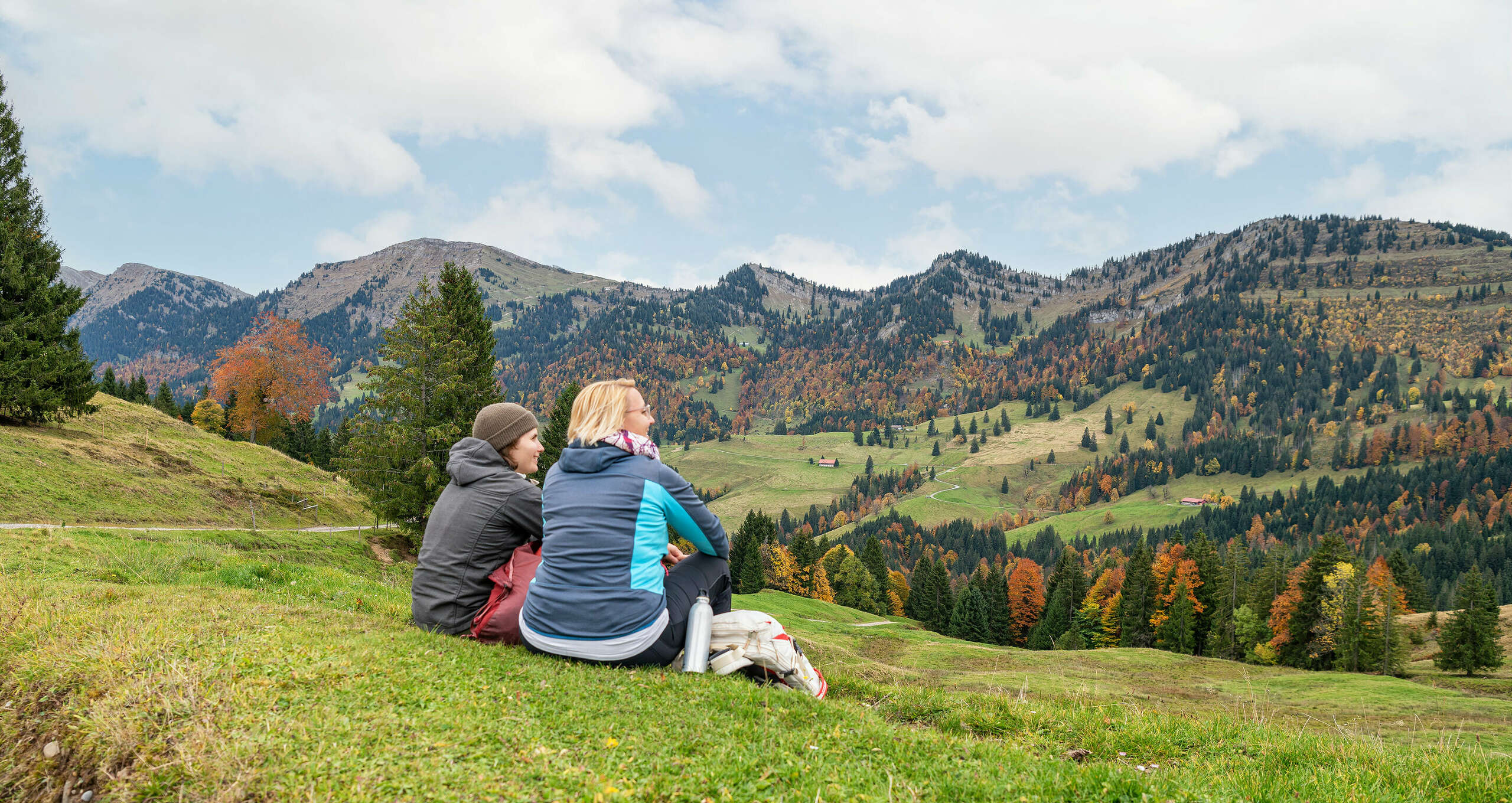 Wandern am Imberg bei Oberstaufen