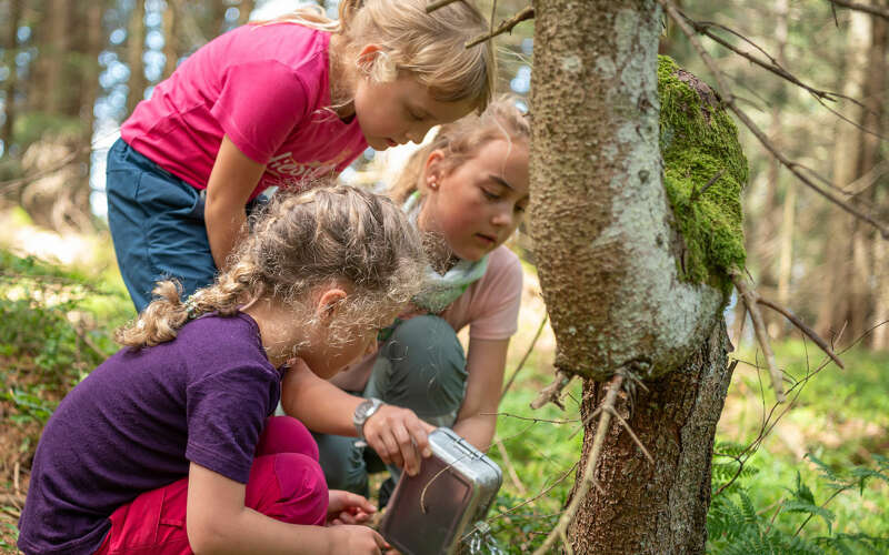 Urlaub mit Kindern im Allgäu. Natur und vielfältige Angebote in Oberstaufen erleben.