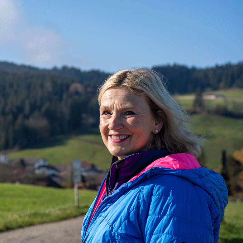 Sandra bei ihrer Schrothkur in Oberstaufen