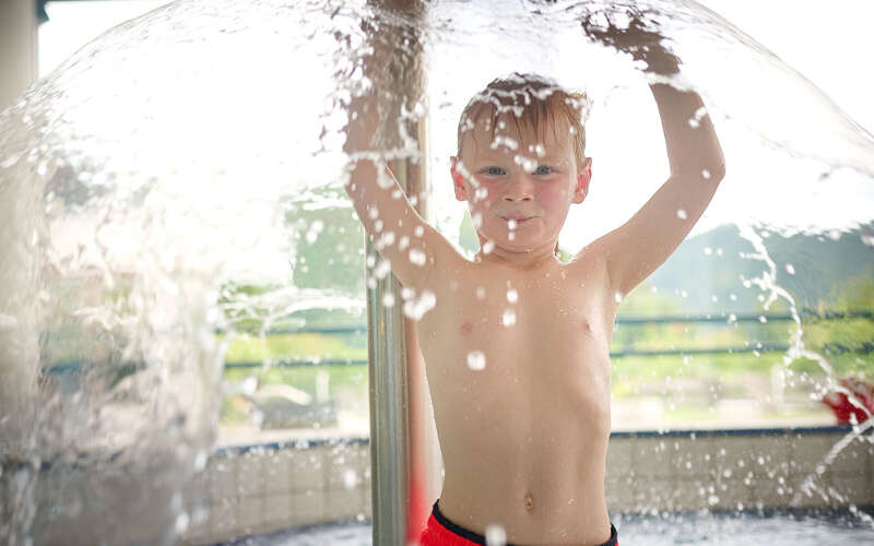 Wasserpilz im Aquaria Kinderbecken