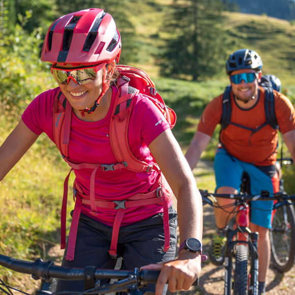 Unterwegs mit den MTBs in Oberstaufen