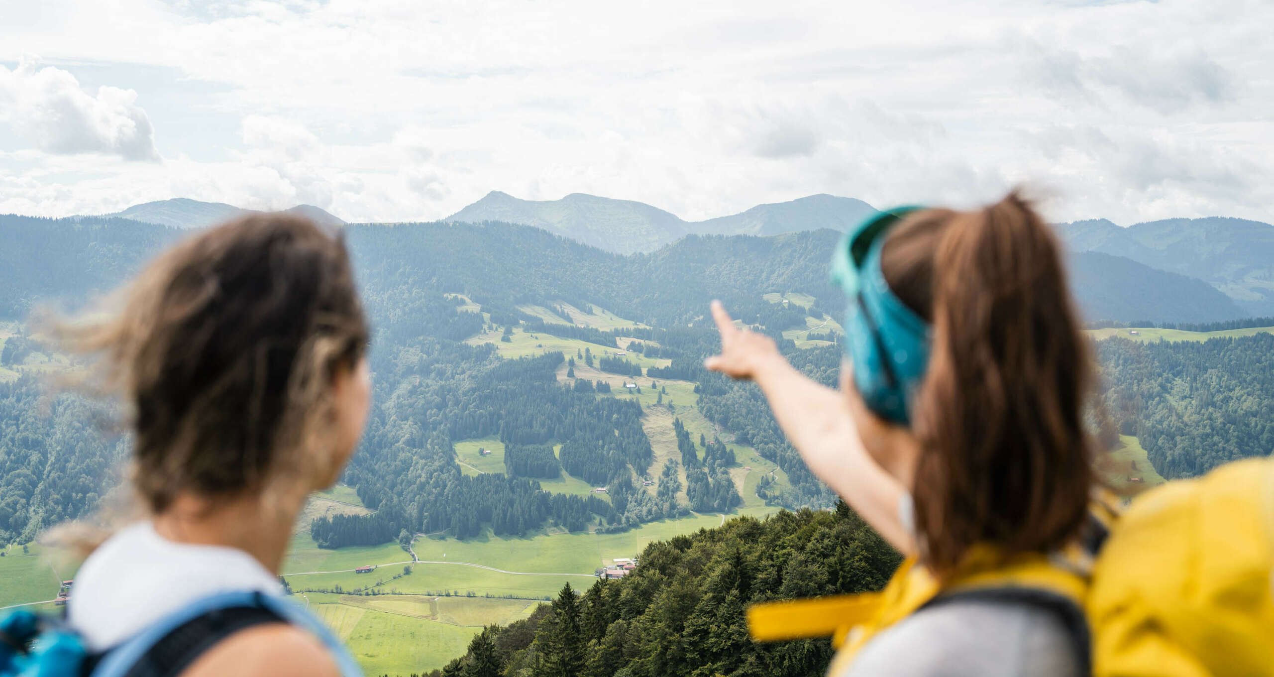 Wandergruppe in Oberstaufen