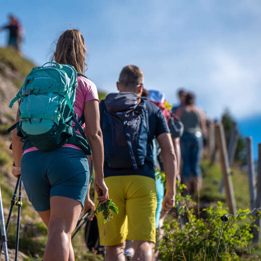 Wandern in den Allgäuer Bergen.