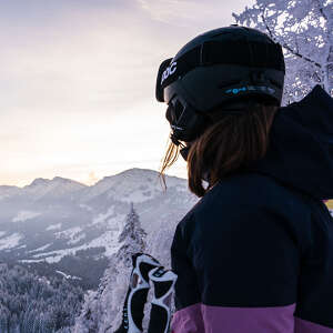 Start in den Skitag in der Skiarena Steibis