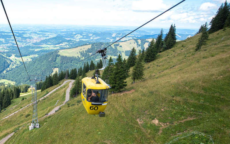 Hochgratbahn im Sommer