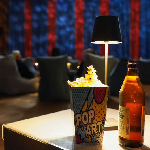 Pop-Up Kino beim Winterzauber Oberstaufen