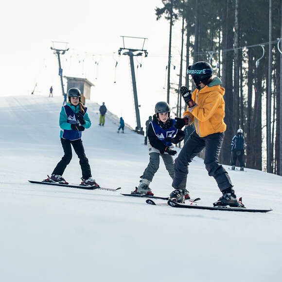 Skikurs im Skigebiet Hündle-Oberstaufen