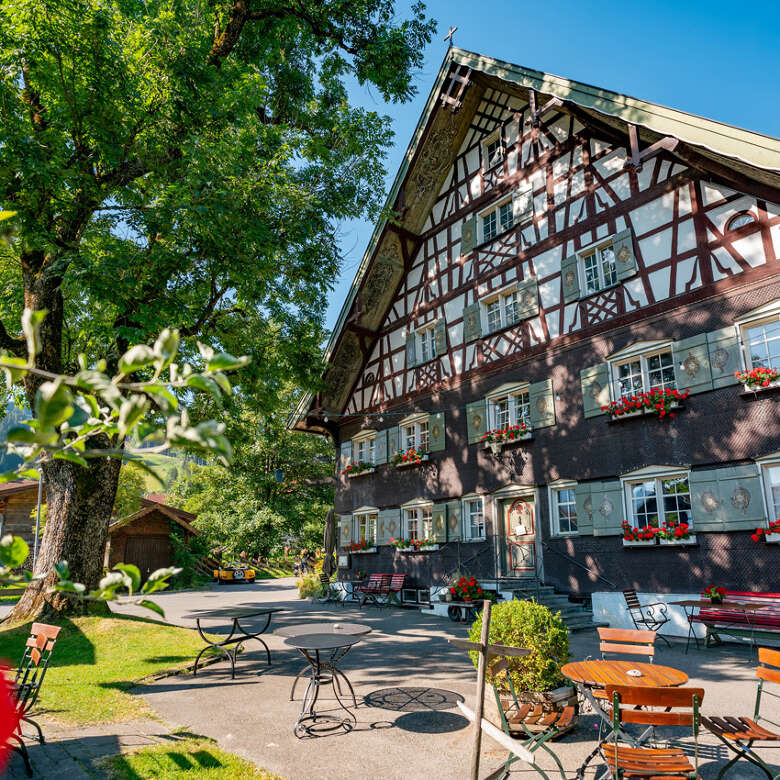 Hotel Traube in Thalkirchdorf im Sommer