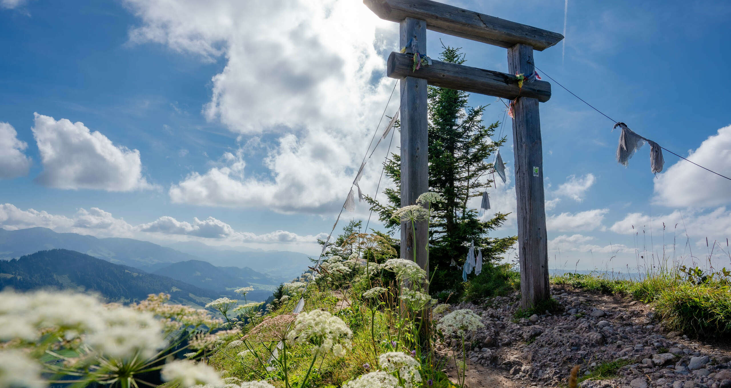 Wandern auf dem Luftigen Grat im Allgäu