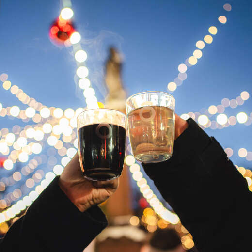 Punsch und Glühwein auf dem Oberstaufener Winterzauber